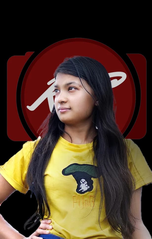 Mina Shrestha at work