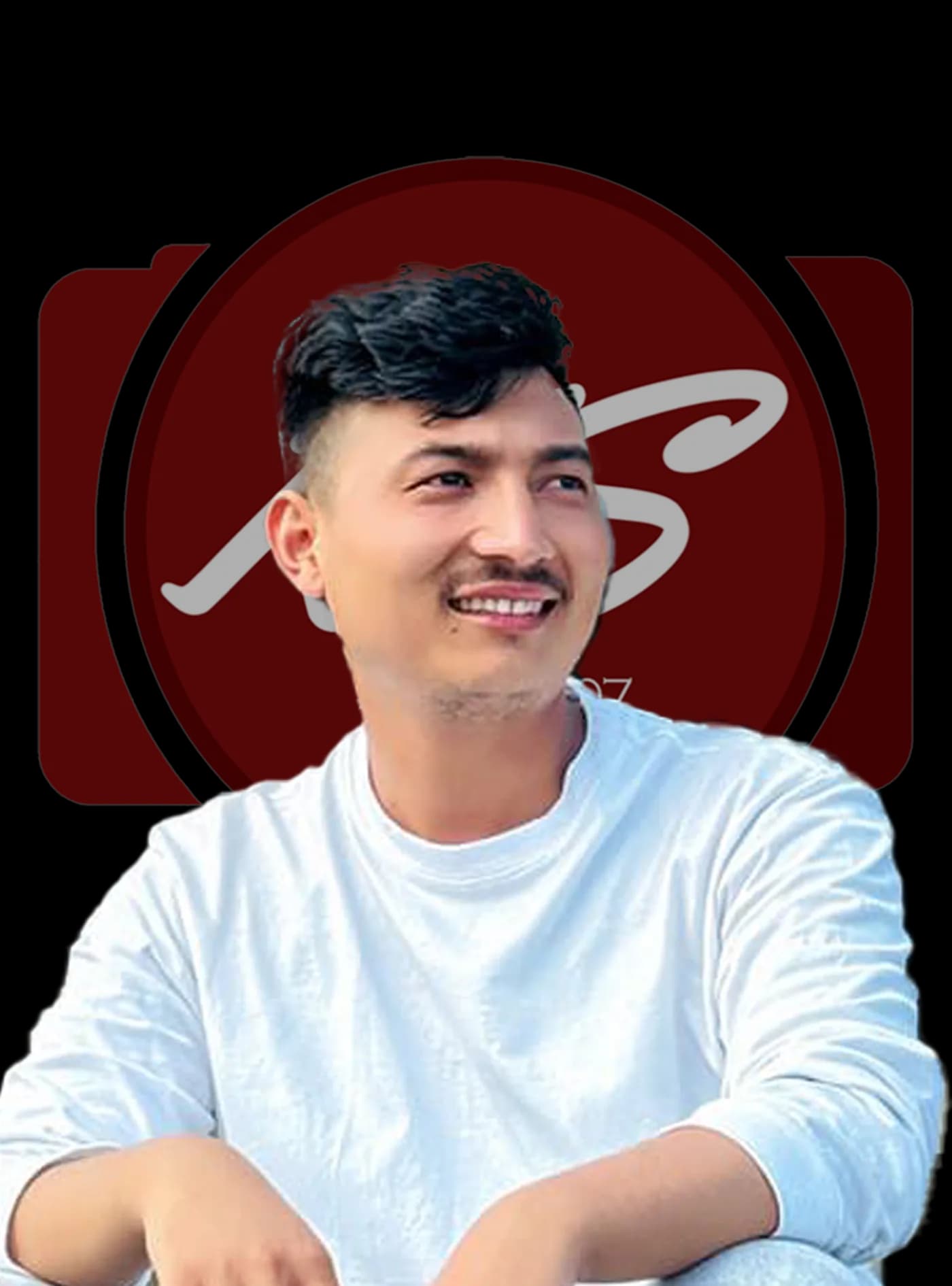 Badri Shrestha at work