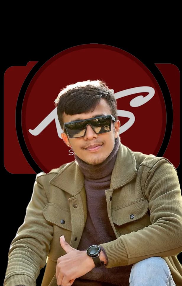 Atith Dhungana at work